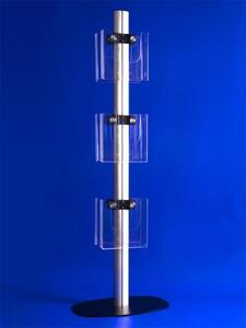 Стелаж за брошури FR формат А4 – 210 х 297мм; 6 позиции двустранен