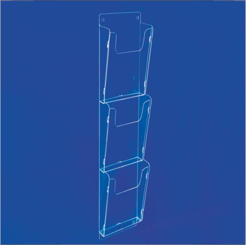 Поставка Стенна за брошури А5 (148 х 210 мм) – 3 позиции [1]