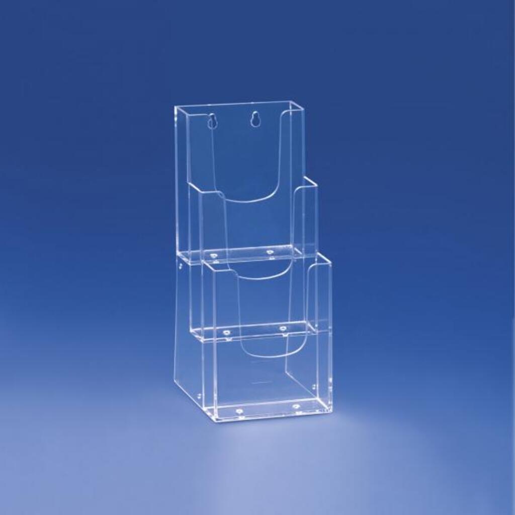 Поставка Настолна за брошури – 3 позиции, 105х210мм - 2 бр [1]