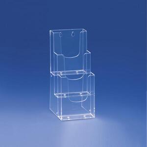 Поставка Настолна за брошури – 3 позиции, 105х210мм - 2 бр