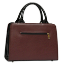  Дамска кожена чанта бордо [2]