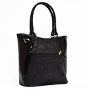 Черна Дамска Чанта-Лак  [2]