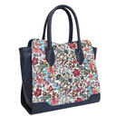  Дамска Чанта Синя-Цветя [2]